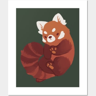 Red Panda Posters and Art